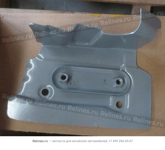 Assy,left fixing plate,engine hood hinge - 502***800