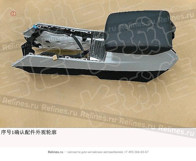 Auxiliary inst panel body assy - 53053***Y00AA