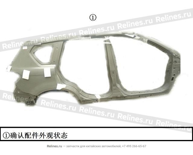 Body side assembly (RH) - 54010***Z16A