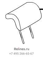 Headrest assy-rr seat - 7058010***0-00CD