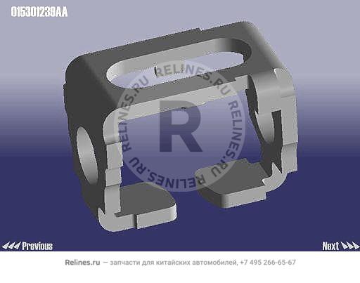 Пластина стопорная штока КПП металл - 0153***9aa