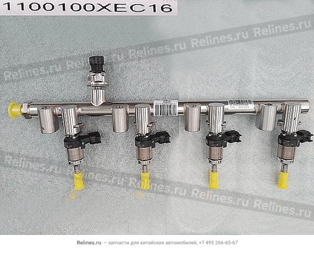 Рейка топливная в сборе - 1100***EC16