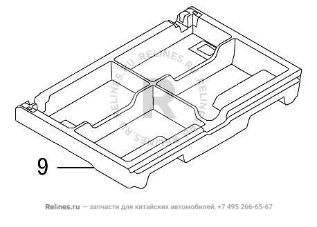 Отсек инструментальный (вкладыш в багажник) - 56049***V08A