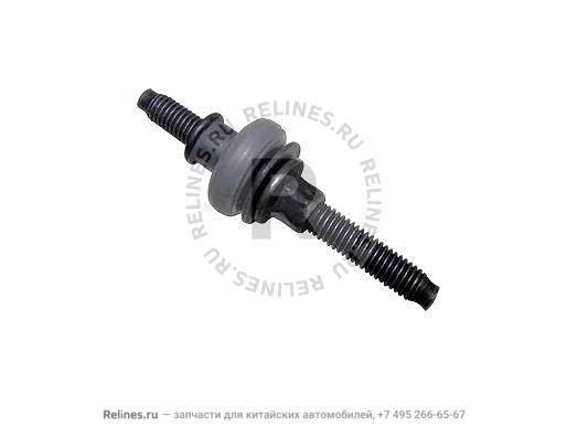 Rubber ring-cylinder head bolt