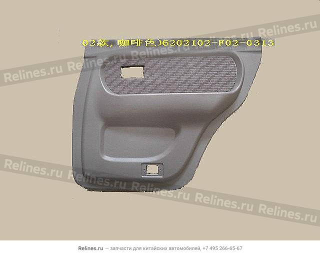 INR trim panel-rr door RH(02 coff elec) - 620210***2-0313