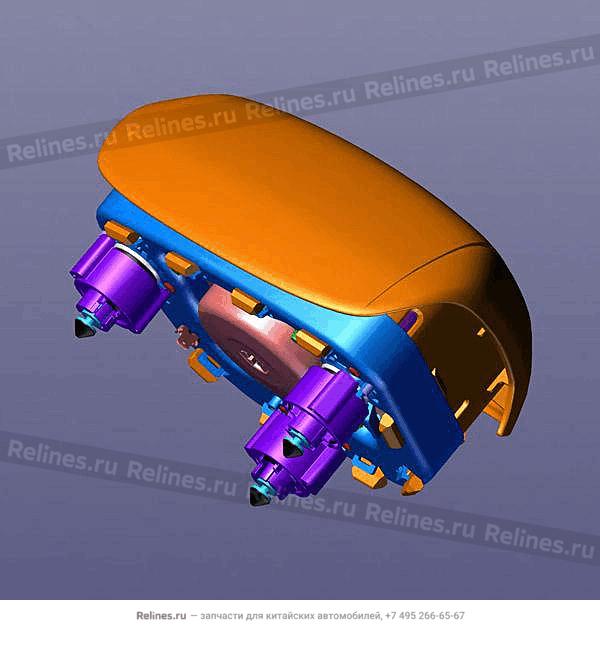 Подушка безопасности водительская M1DFL3 - 4070***0AA