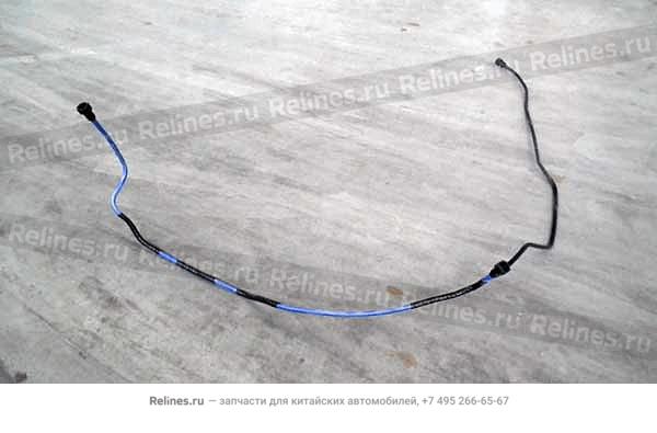 Fuel return pipe-inlet
