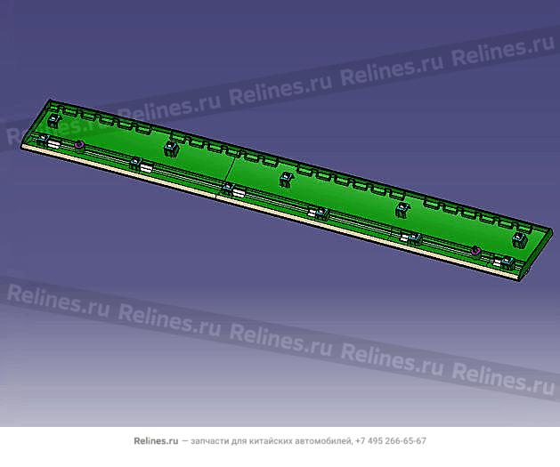 Накладка декоративная двери передней левой нижняя - 55001***W09A