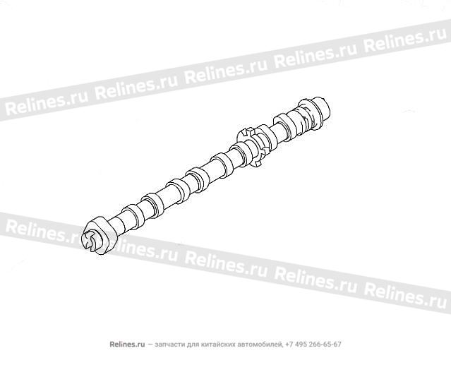 Exhaust camshaft assy