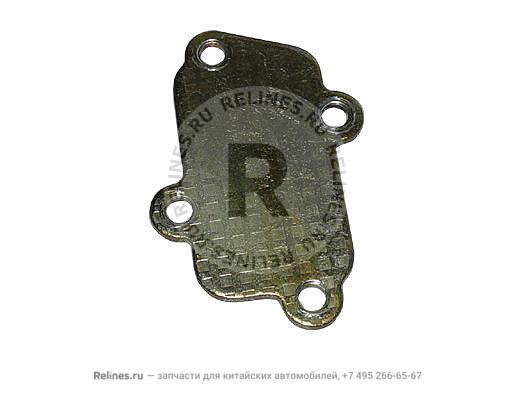 Cover plate - water jacket