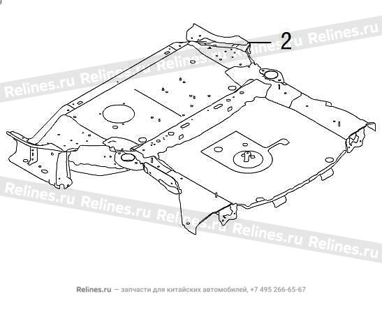 RR floor assy - 51012***Y00B