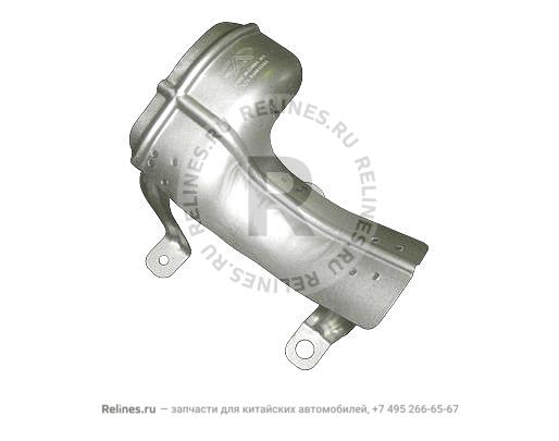 Heat insulation plate-steering mechanism