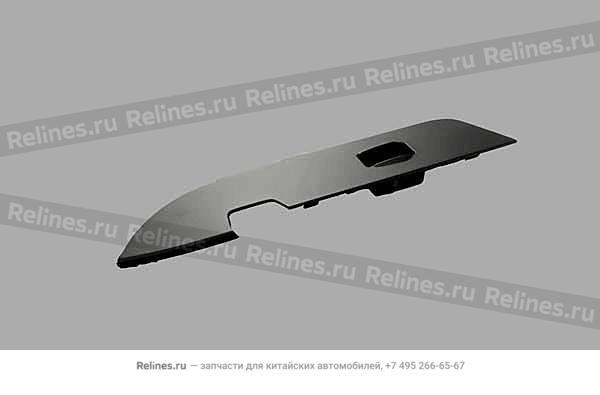 Glass regulator switch plate-rr door RH