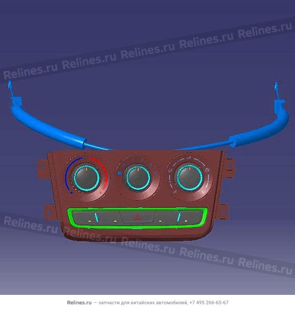 Control panel-a/c