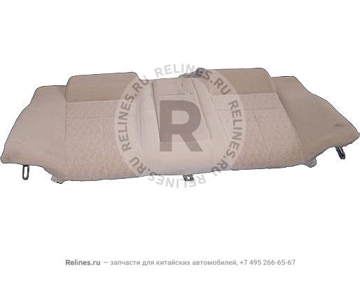 Backrest assy-rr seat