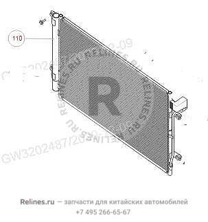 Радиатор кондиционера в сборе - 81051***M01A