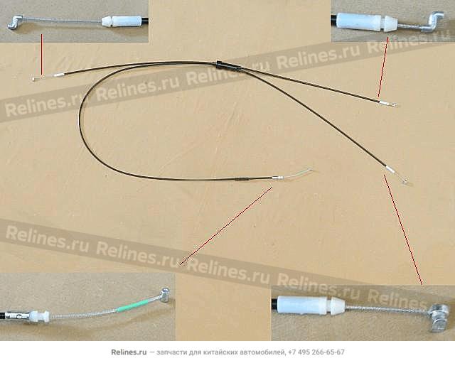 Mid row seat quick access cable assy,RH - 70040***V08A