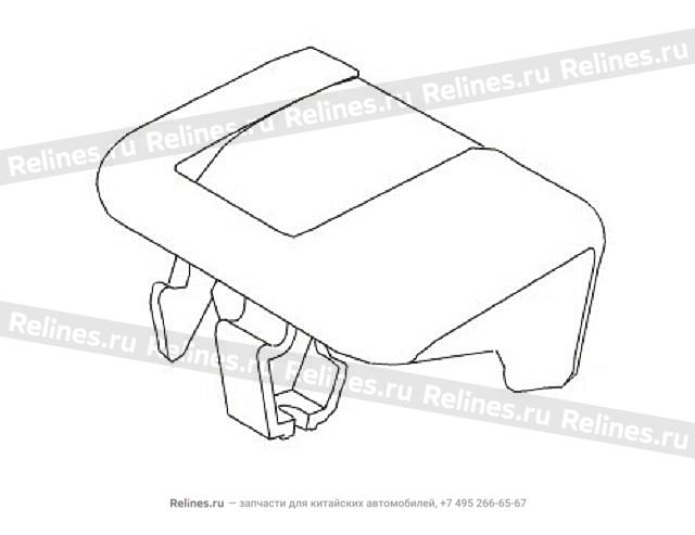 Angle modulation handle assy,mid row LH - 700426***08A86