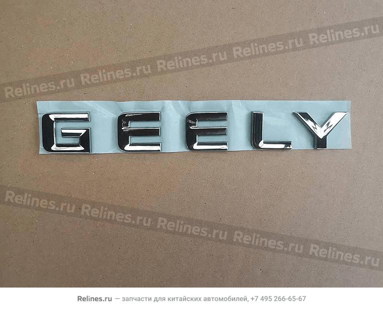 Эмблема задняя g e e L y