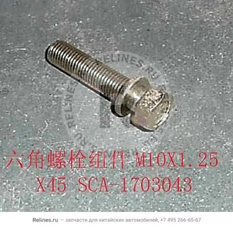 Hex bolt kit(M10×1.25×45)