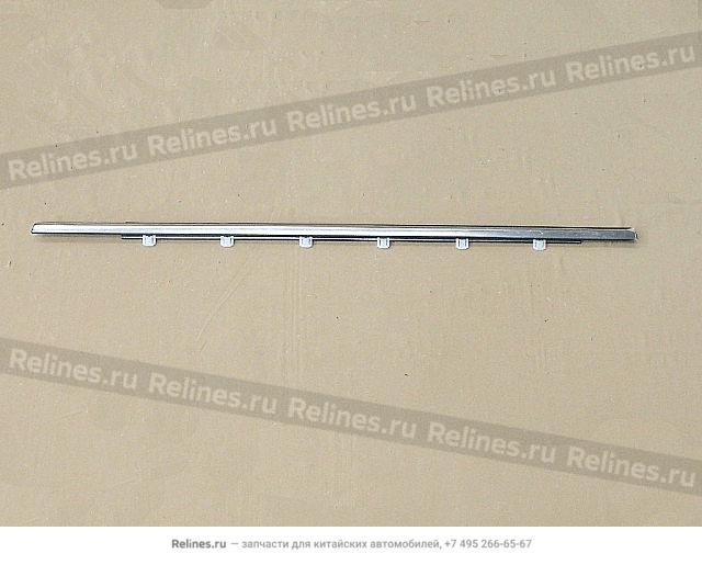 Rear door exterior weather strip RH - 62071***Y00A