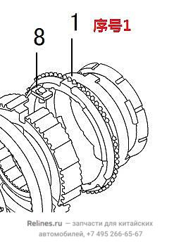 Sychronizer ring subassy 1ST&2ND gear - 17081***M51A