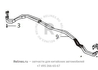 Трубопровод кондиционера заднего