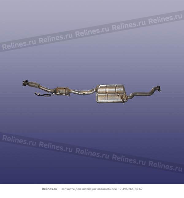 Глушитель передний в сборе T1D - 1530***6AA