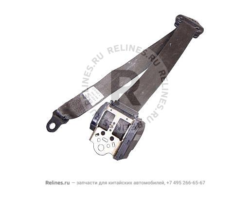 Safety belt assy - RR seat RH