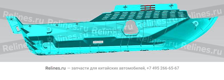 Панель обшивки багажного отделения правая - 606***000