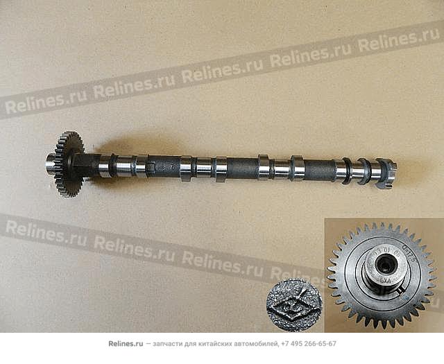 Air intake camshaft assy