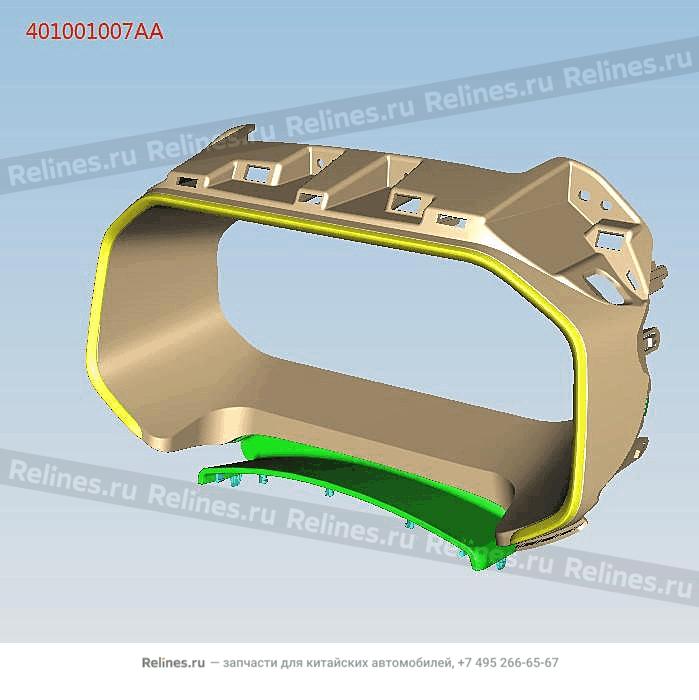 Рамка спидометра T1A/T1D - 4010***7AA