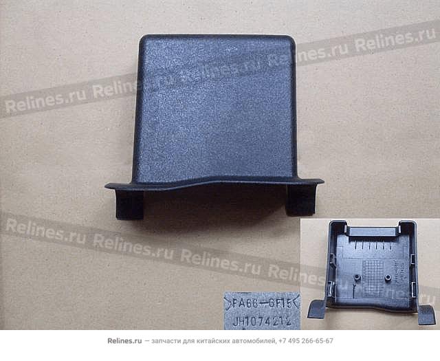 Cover assy-rr seat belt outlet