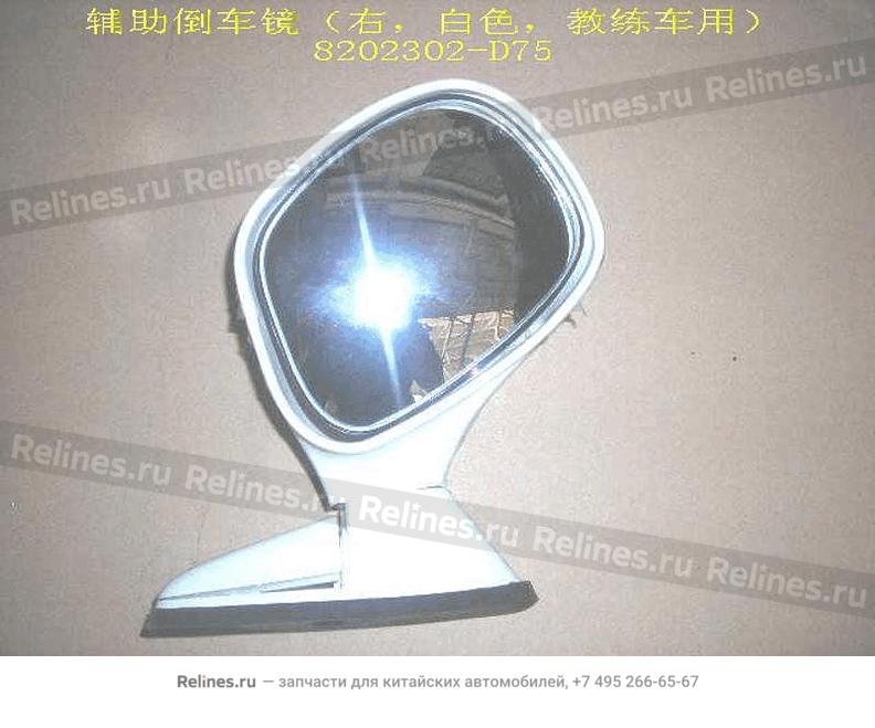 Assist otr mirror RH(white instruction c - 8202***D75