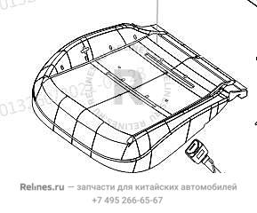 Подушка сиденья водителя в сборе - 680355***10A8P