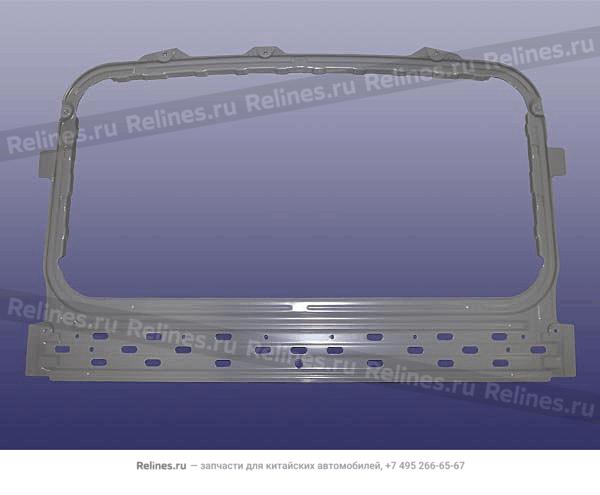 Sunroof fixing plate