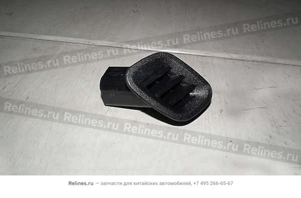 Vent assy-defrost RH