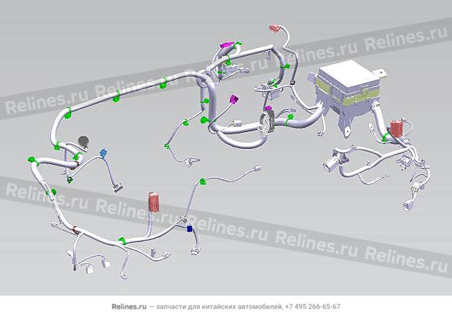 Wiring harness, engine compartment - 701***200