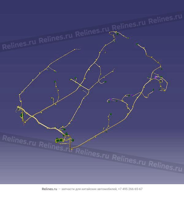 Wiring harness-floor - 8060***0AA