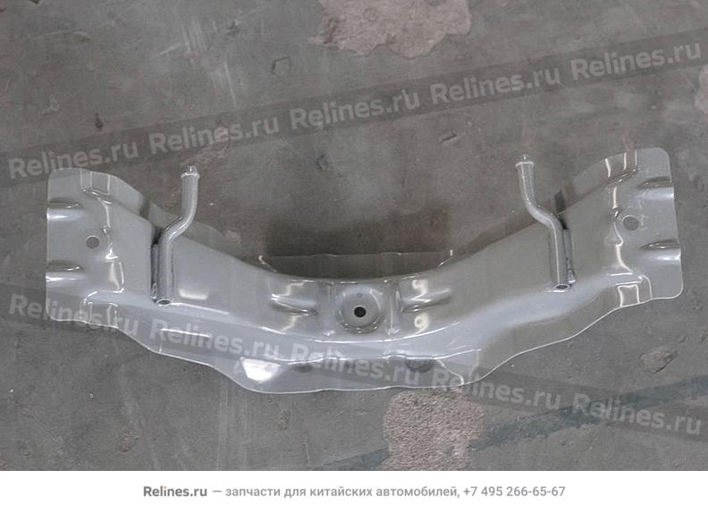 Front floor exhaust pipe plate assy.