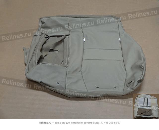 RR double seat backrest cover assy (leat - 70557***Z16A