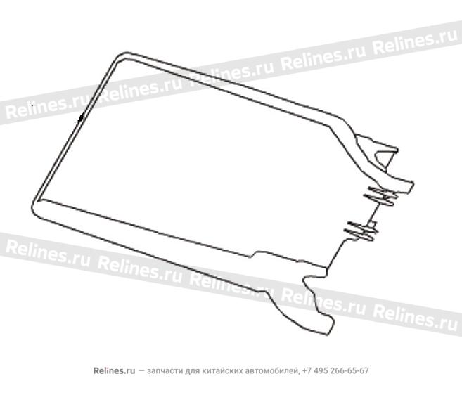 Trim plate,armrest - 705512***08A86