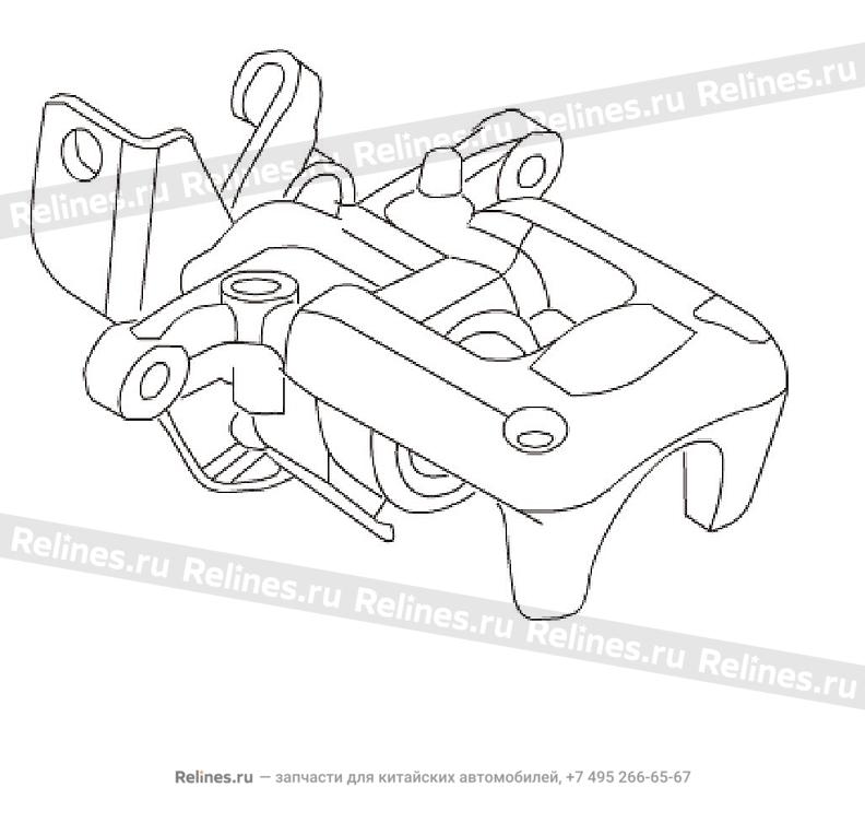 RR brake caliper subassy,RH - 350214***08A1N