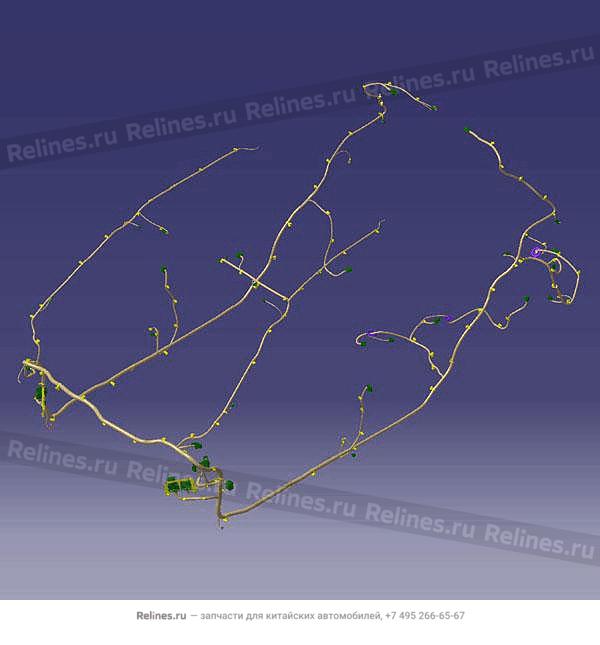 Wiring harness-floor - 8060***7AA