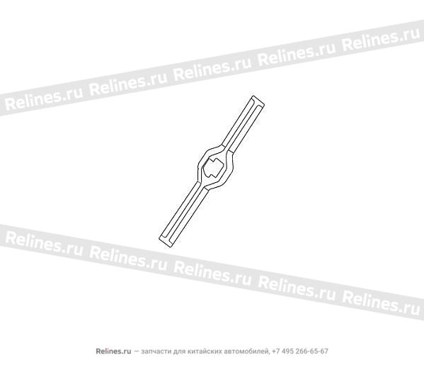 Roof bow no.4 assy - 57010***Z08B