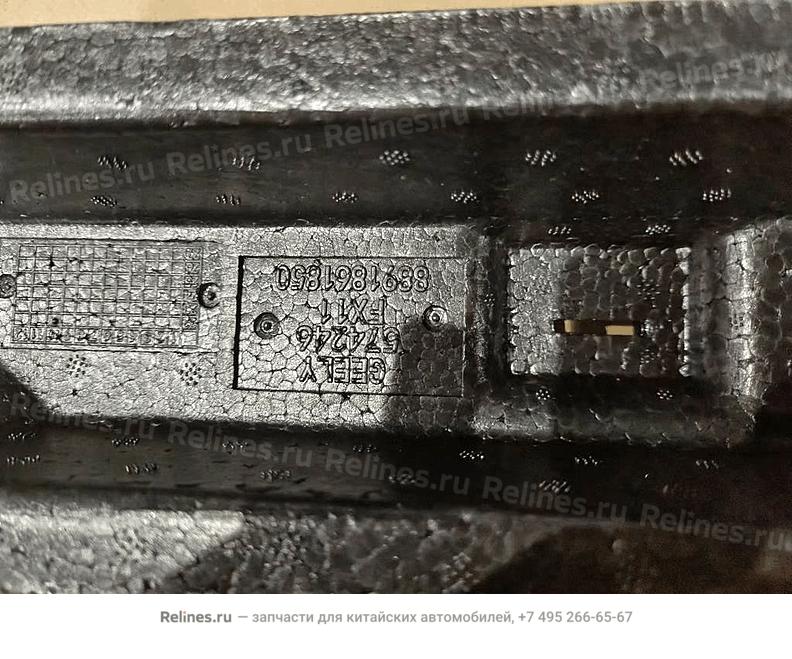 Поглотитель переднего бампера