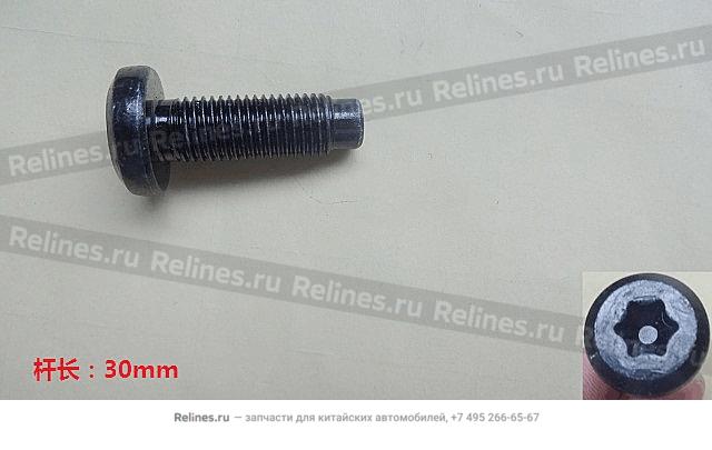 Hexagon lobular socket pan head screw