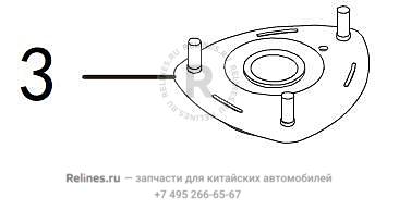 UPR mounting base,FR shock absorber pill - 29051***56XA