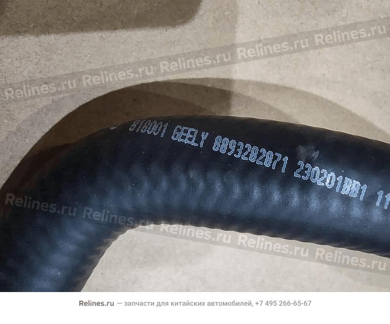 Патрубок радиатора отопителя - 801***600