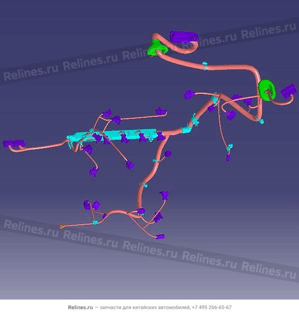 Wiring harness-engine - M11-BJ***180CA